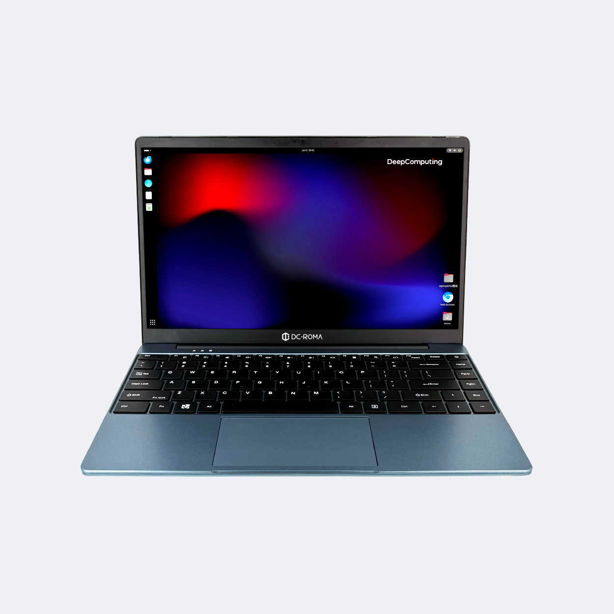 DC-ROMA Laptop II with 8-core RISC-V CPU
