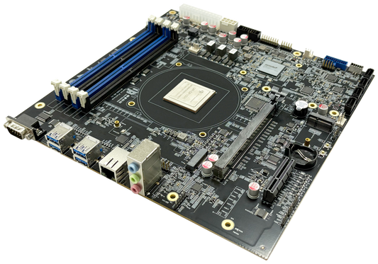 UltraRISC DP1000 MATX RISC-V Workstation Mainboard