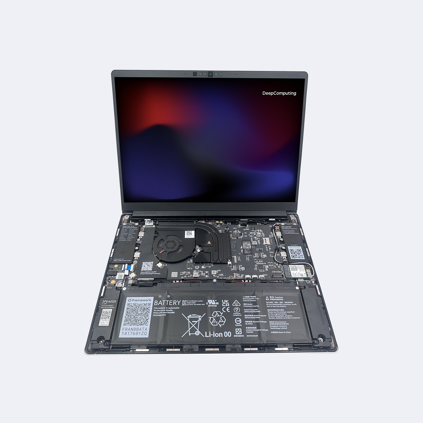 DC-ROMA RISC-V Mainboard for Framework Laptop 13